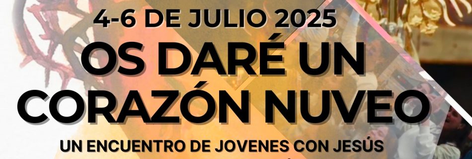 JEMJ 2025 bajo el lema «Os daré un corazón nuevo».